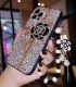 Handmade Crystal iPhone 16 Case Bling Gift Flower Phone Cover